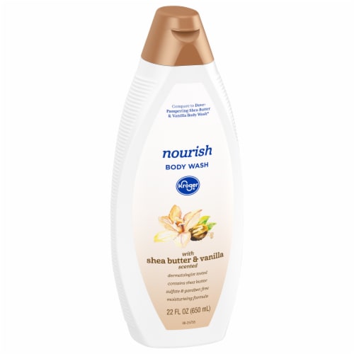Kroger® Shea Butter & Vanilla Scent Nourish Body Wash Perspective: back