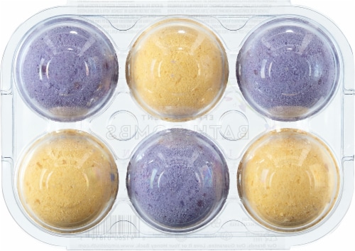 Simple Truth Lavender Lemon Bath Bomb Perspective: back