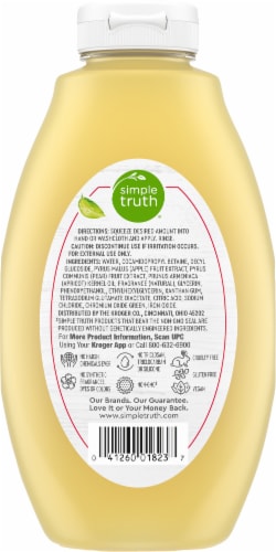 Simple Truth Apple Pear Jelly Body Wash Perspective: back