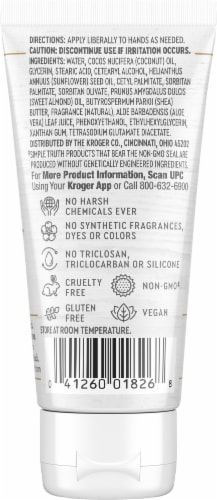 Simple Truth® Almond + Shea Soothing Hand Lotion Perspective: back