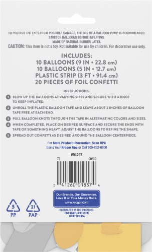 Kroger® Balloon Centerpiece Kit Perspective: back