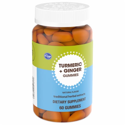 Kroger® Turmeric Ginger Gummies Perspective: back