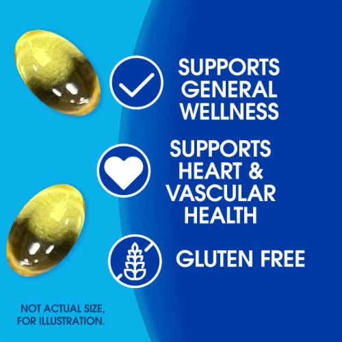 Kroger® Fish Oil Wild Alaskan Softgels 1000mg Perspective: back