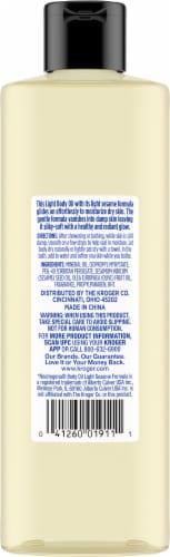 Kroger® Light Body Oil Perspective: back