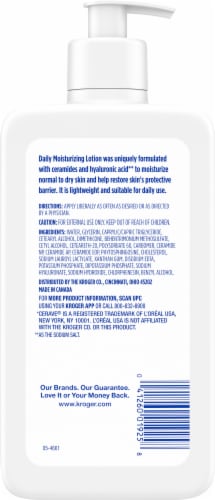 Kroger® Daily Moisturizing Lotion Perspective: back