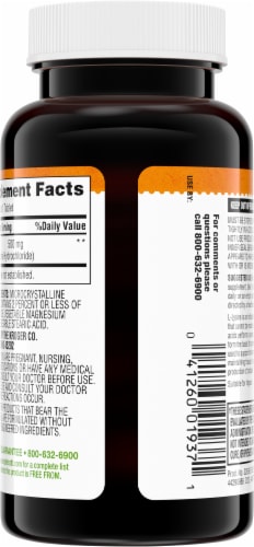 Simple Truth® Free Form L-Lysine Dietary Supplement Tablets 500mg Perspective: back