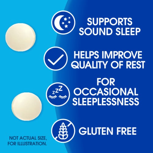 Kroger® Melatonin Tablets 5mg Perspective: back