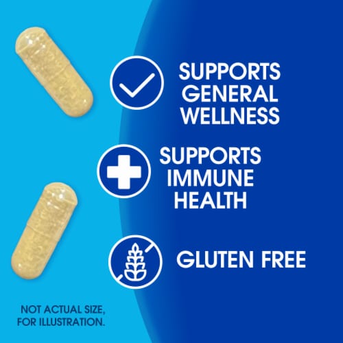 Kroger® Echinacea Capsules 400mg Perspective: back