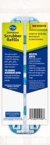 Kroger® Non-Scratch Scrubber Dishwand Refill Perspective: back