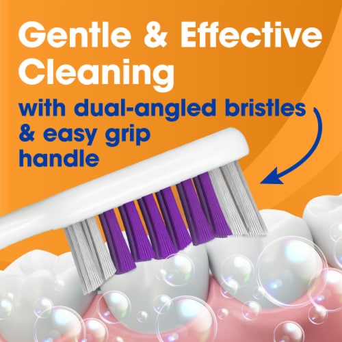 Kroger® Foldable Toothbrush Perspective: back