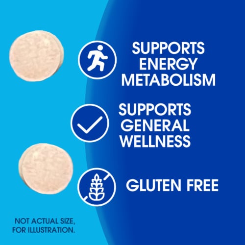 Kroger® Vitamin B12 Fast Dissolve Tablets Berry 2500mcg Perspective: back