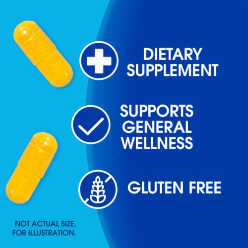 Kroger® Turmeric Curcumin Complex Capsules 530mg Perspective: back