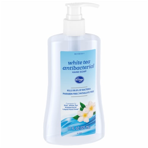 Kroger® White Tea Scent Antibacterial Liquid Hand Soap Perspective: back