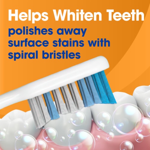 Kroger® Bright White™ Toothbrushes with Medium Bristles Perspective: back