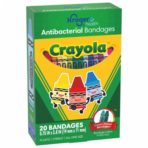 Kroger® Crayola™ Kids Bandages Perspective: back