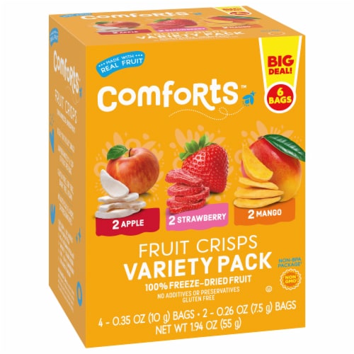 Comforts™ Fruit Crisps Variety Pack BIG DEAL! Perspective: back