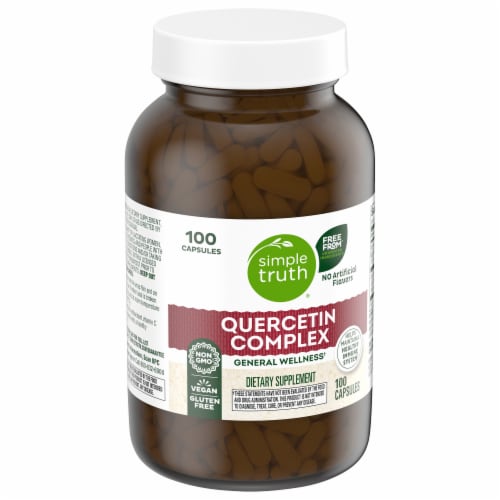 Simple Truth® Quercetin Complex 325mg Perspective: back