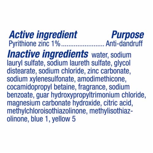 Kroger® Green Apple 2 in 1 Dandruff Shampoo Perspective: back