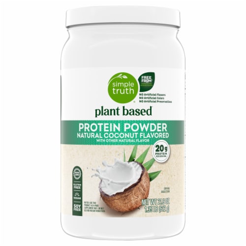 Simple Truth® Plant Based Coconut Flavored Protein Powder Perspective: back