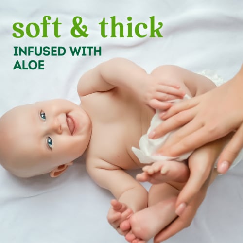 Simple Truth® Fragrance Free Baby Wipes Perspective: back