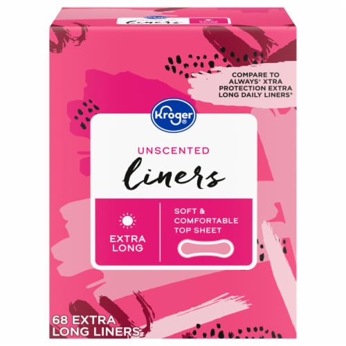 Kroger® Liners Extra Long Unscented Perspective: back