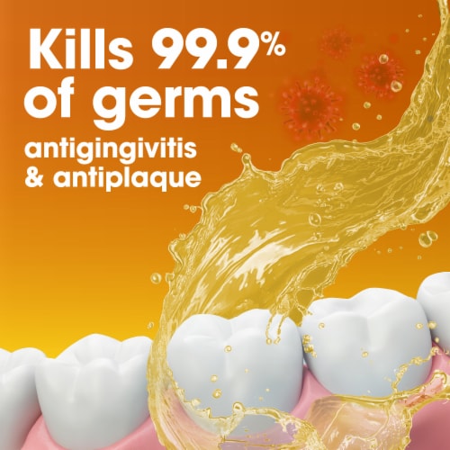 Kroger® Antiseptic Mouthwash Original Flavor Perspective: back