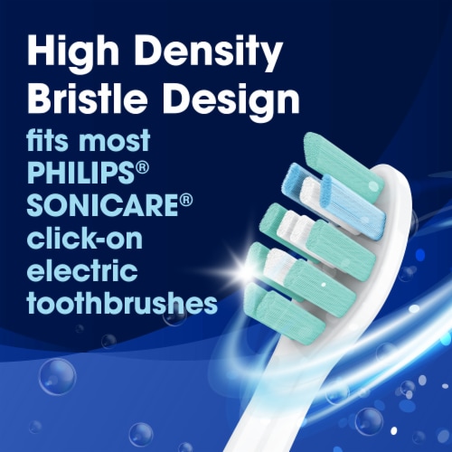 Kroger® Sonic Advanced Plaque Removal Electric Toothbrush Replacement Brush Heads Perspective: back