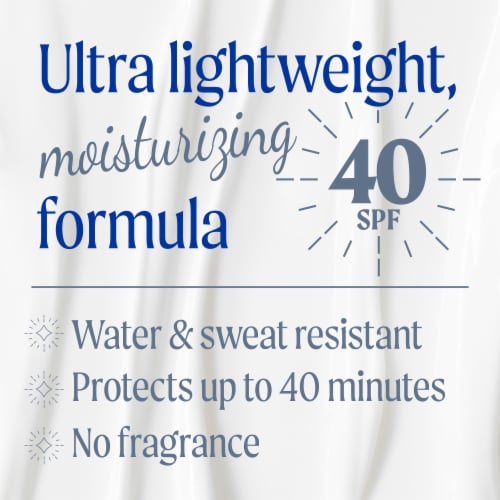 Kroger® Silky Sunscreen Lotion SPF 40 Ultralight Perspective: back