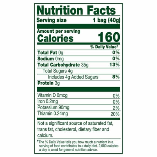 Simple Truth Organic® Mini Blueberry Rice Cakes Perspective: back