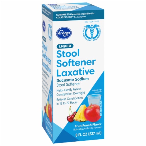 Kroger® Stool Softener Fruit Punch Perspective: back