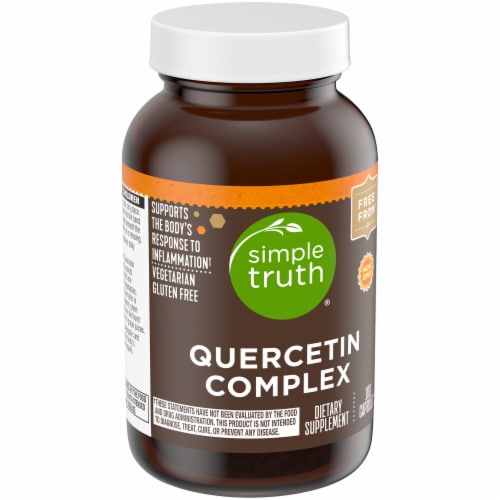 Simple Truth® Quercetin Complex Capsules Perspective: back