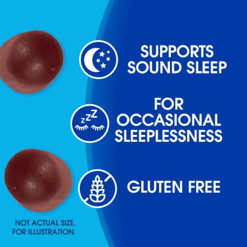Kroger® Melatonin Adult 5 mg Gummy BIG Deal! Perspective: back