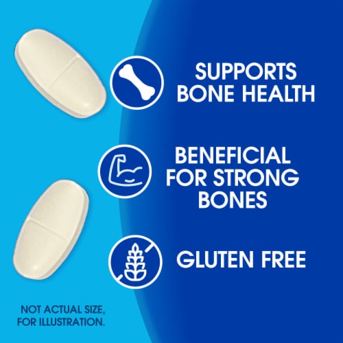 Kroger® Calcium Citrate 630mg + Vitamin D3 Tablets Perspective: back