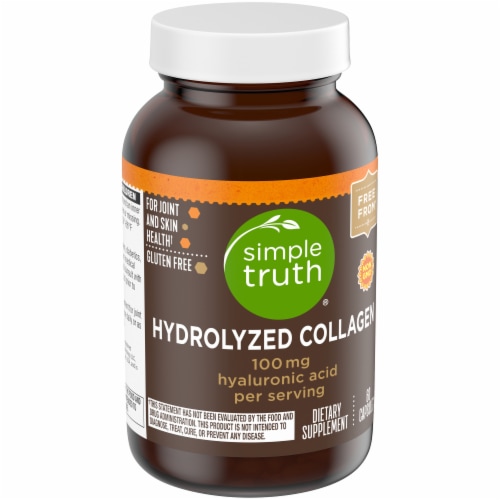 Simple Truth® Hydrolyzed Collagen Capsules Perspective: back