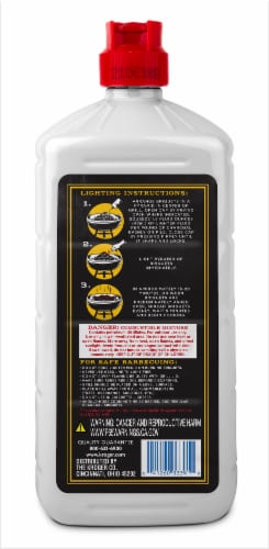 Kroger® Odorless Charcoal Lighter Fluid 64 oz Perspective: back