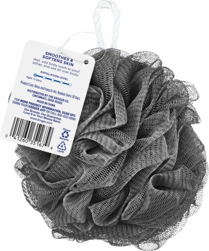 Kroger® Cleansing Mesh Pouf - Assorted Perspective: back