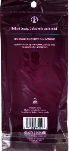 Kroger® Hydrate Moisturizing Spa Gloves Perspective: back