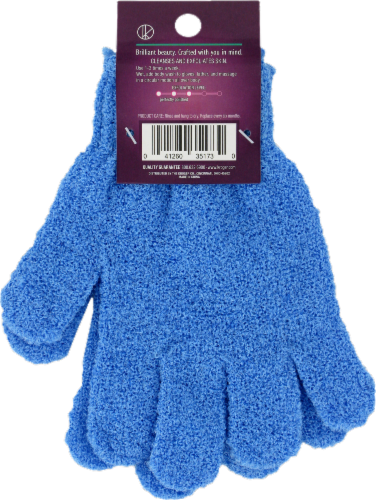 Kroger® Scrub Get Buffed Exfoliating Gloves Perspective: back