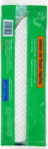 Kroger® Unisex Air-Foam Insoles Perspective: back