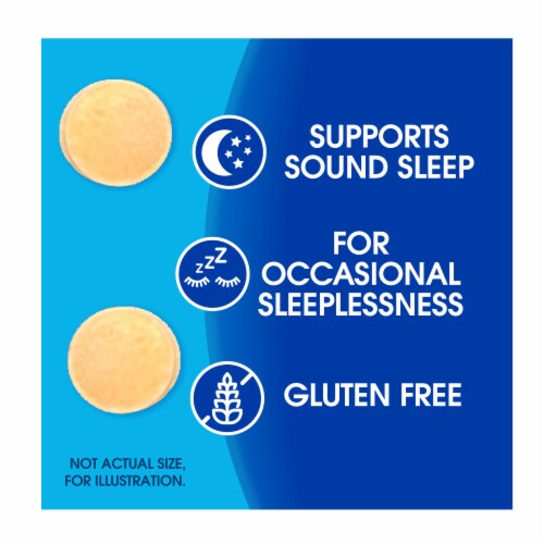 Kroger® Melatonin Sleep Support Chewable Tablets Strawberry 3mg Perspective: back