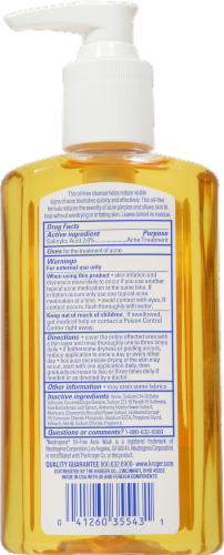 Kroger® Acne Wash Oil Free Perspective: back