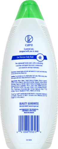 Kroger® Nourish Cool Moisture Body Wash Perspective: back