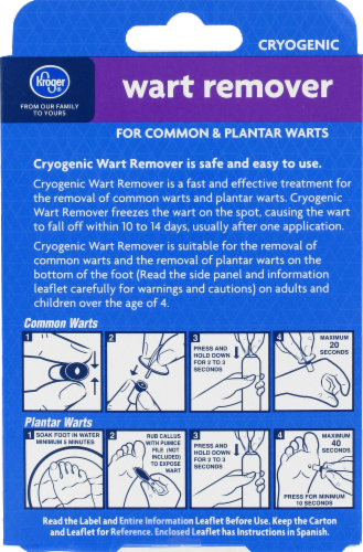 Kroger® Cryogenic Wart Remover Perspective: back