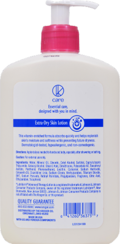 Kroger® Replenish Extra-Dry Skin Lotion Perspective: back