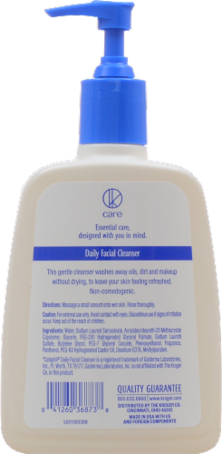 Kroger® Care Daily Facial Cleanser Perspective: back