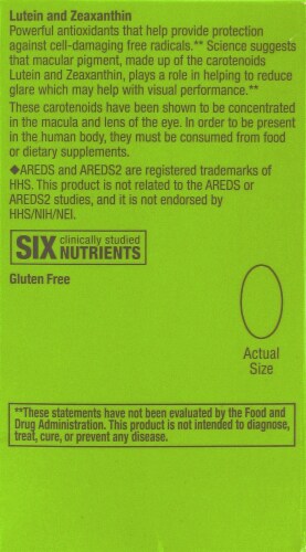 Kroger® Vision Shield Softgels 120 Count Perspective: back