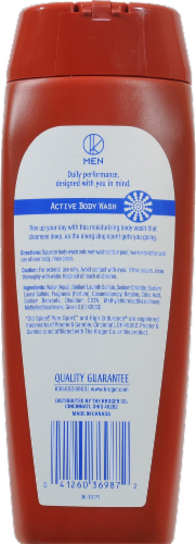 Kroger® Active Sport Body Wash for Men Perspective: back