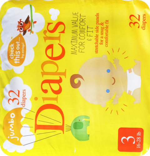Check This Out... Diaper Size 3 Perspective: back