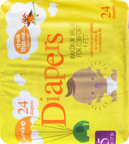 Check This Out... Size 5 Diapers Perspective: back