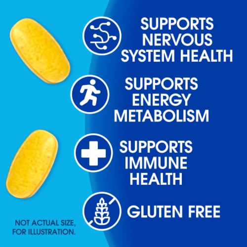 Kroger® Vitamin B Complex Maxi Softgels Perspective: back